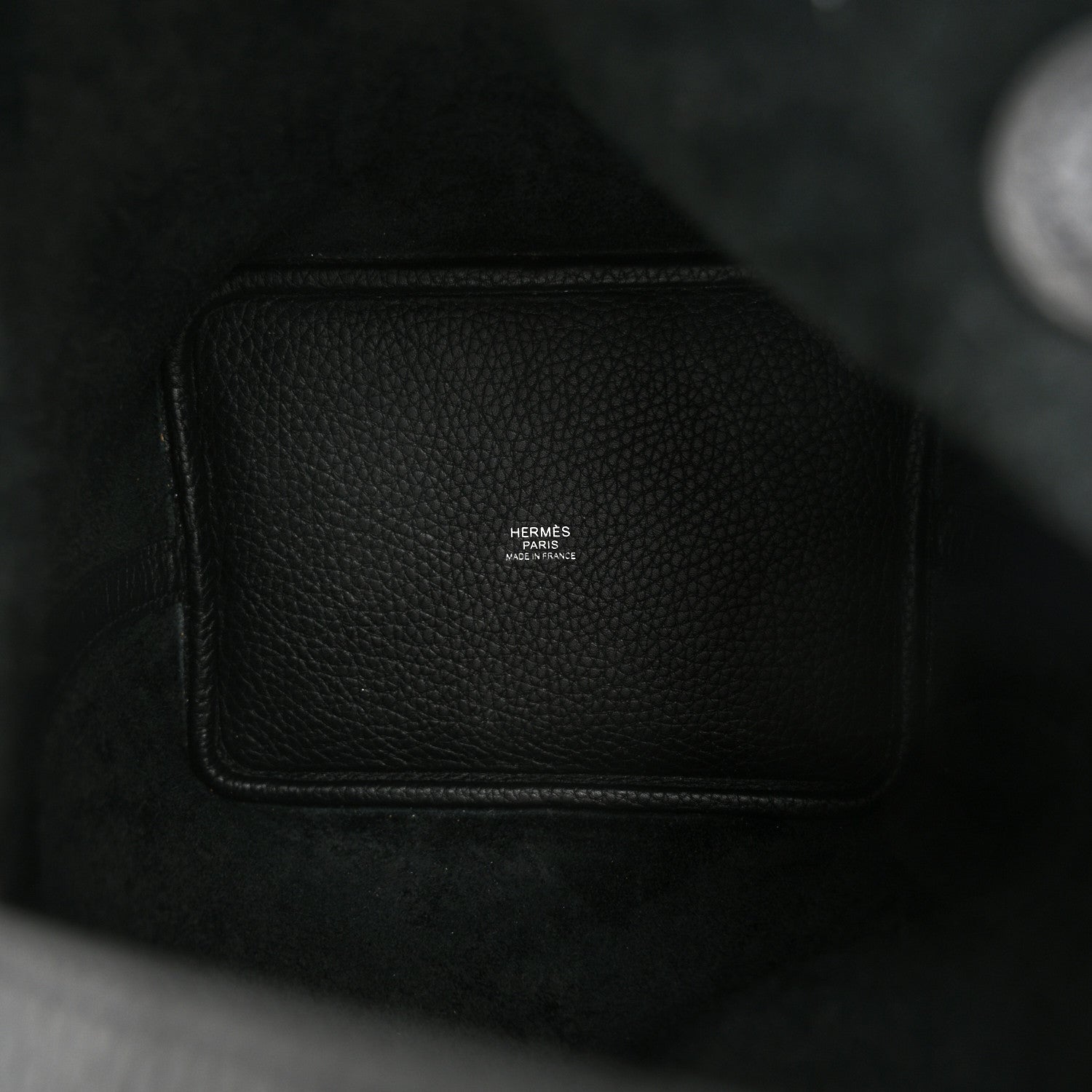 Hermes Taurillon Clemence Monochrome Picotin Lock 18 PM Black 5 of 11