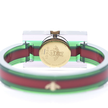 Gucci Stainless Steel Plexiglass 24mm Quartz Watch 4 of 6