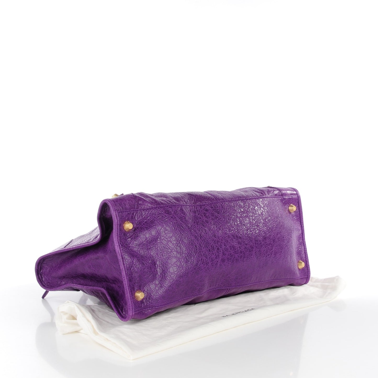 Agneau Giant 12 Gold Hardware Work Ultraviolet