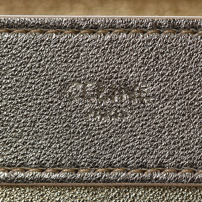 Celine Laminated Lambskin Nano Luggage Gold 9 of 13