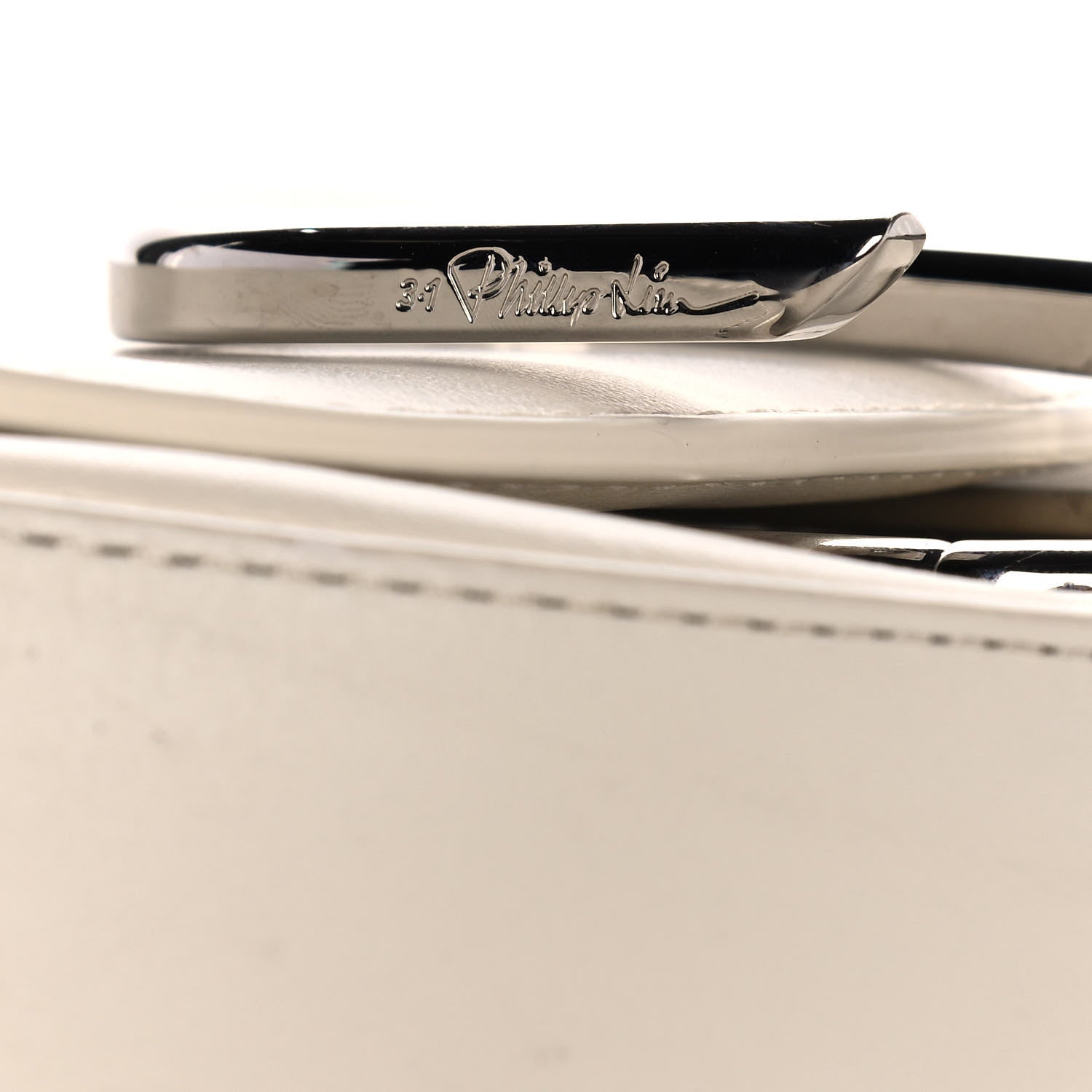 3.1 Phillip Lim Calfskin Alix Saddle Crossbody Bag Off White 10 of 18