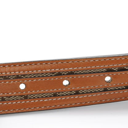 Gucci Monogram Interlocking G Belt 90 36 Tan 9 of 9