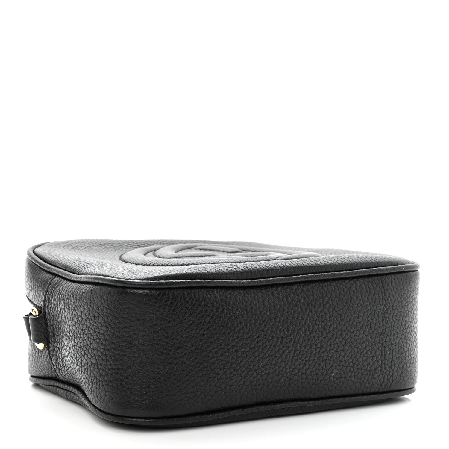 Gucci Pebbled Calfskin Small Soho Disco Bag Black 4 of 11