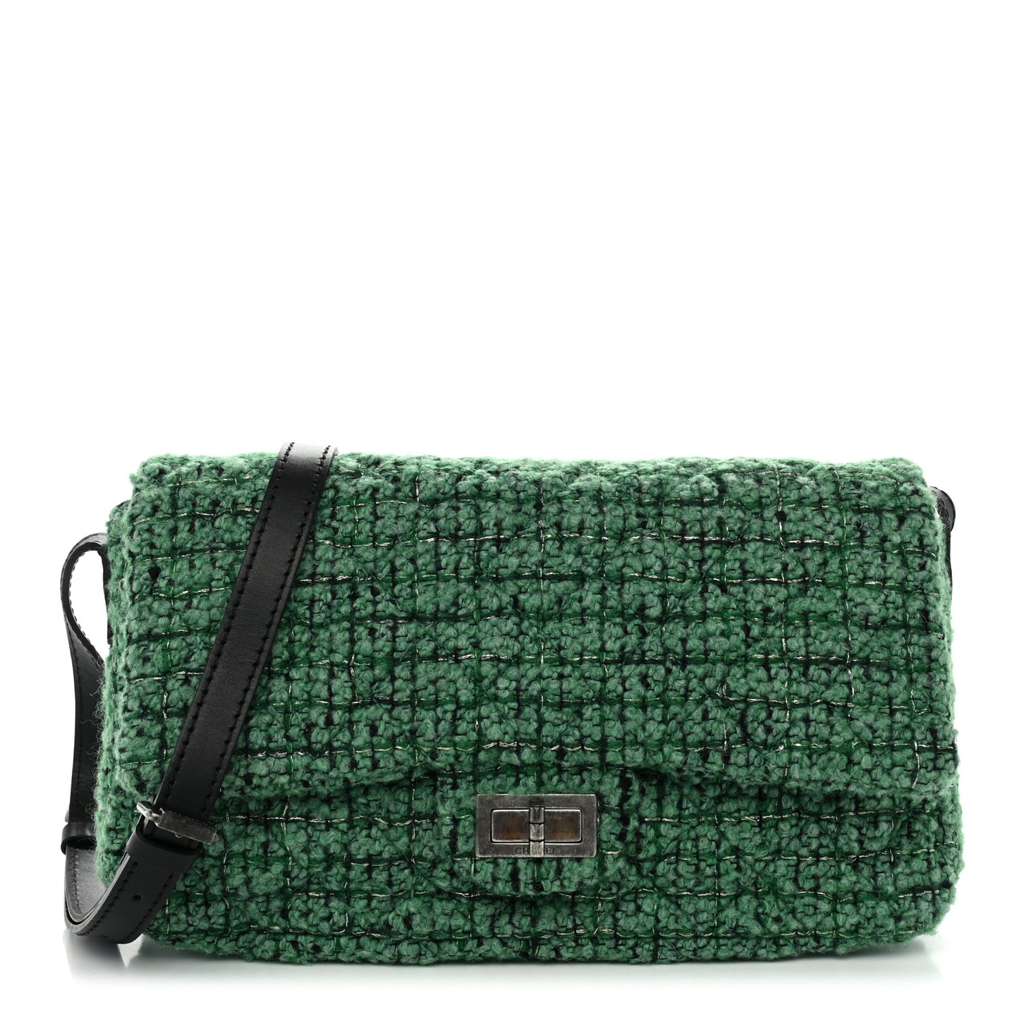Tweed Easy 2.55 Reissue Flap Green