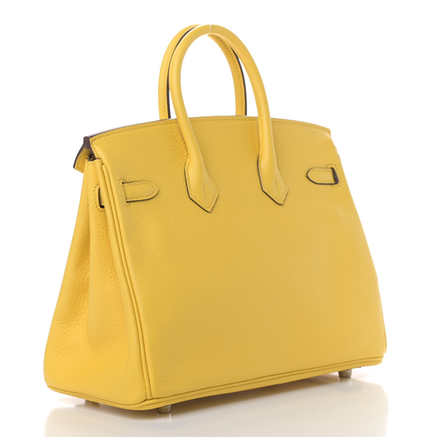 Hermes Taurillon Novillo Birkin 25 Jaune De Naples 2 of 9