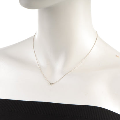 Tiffany Sterling Silver Diamond .07ct Elsa Peretti Diamonds by the Yard Pendant Necklace 2 of 6