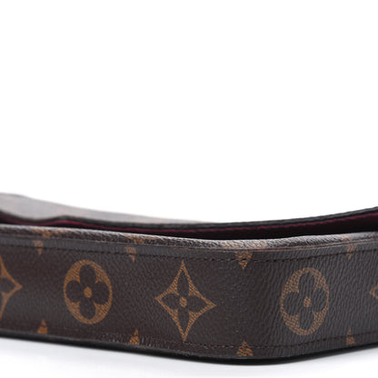 Louis Vuitton Monogram Pochette Felicie Chain Wallet Fuchsia 8 of 13