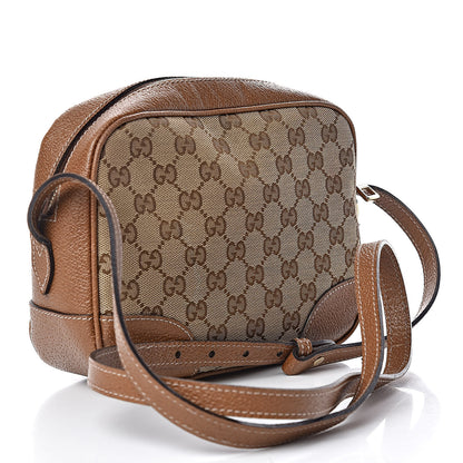 Gucci Monogram Mini Bree Messenger Bag Beige Tabacco 3 of 16