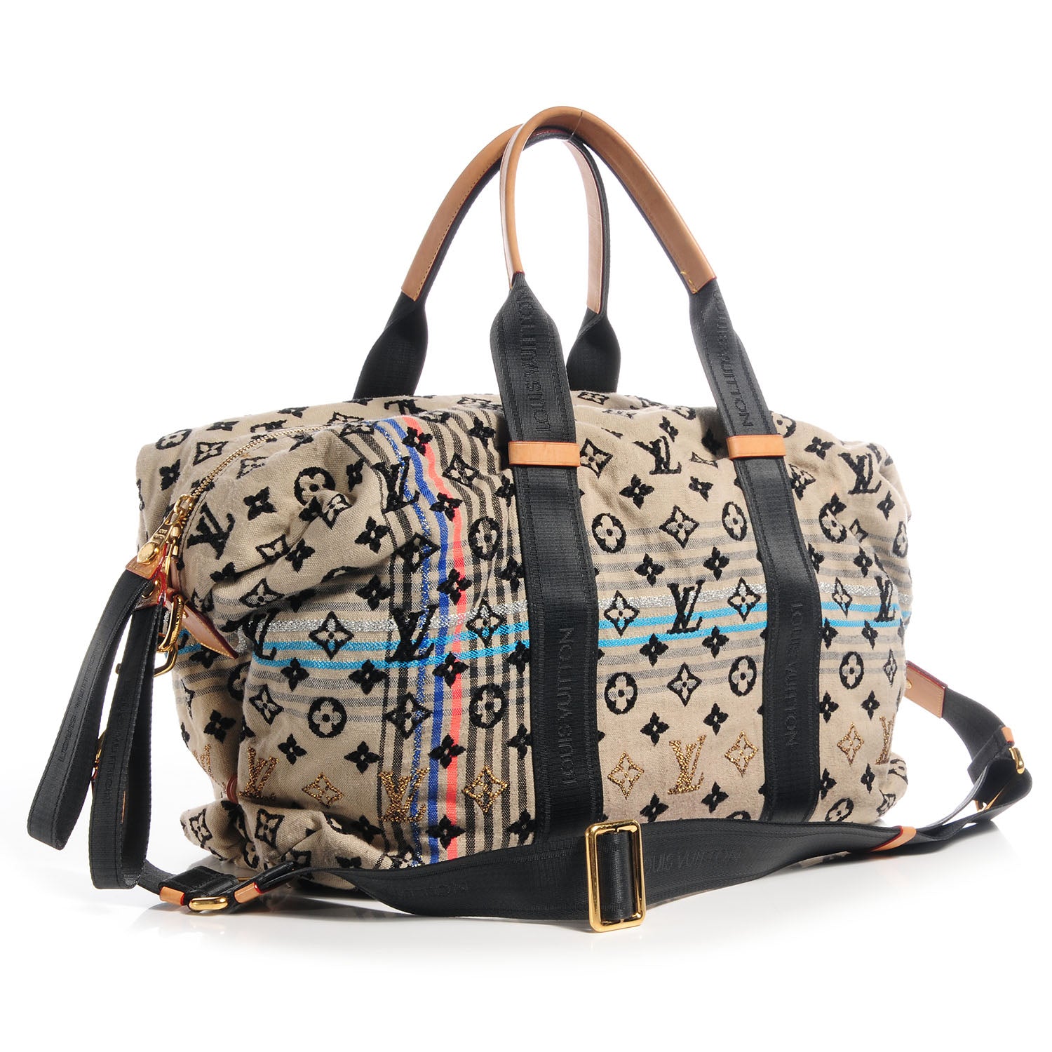 Louis Vuitton Monogram Cheche Tuareg Blue 3 of 7