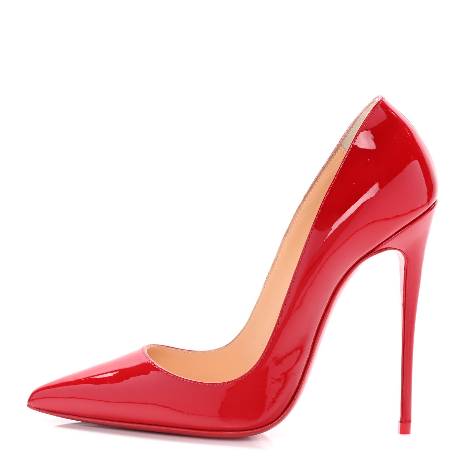 Christian Louboutin Patent So Kate 120 Pumps 38 Red 1 of 13