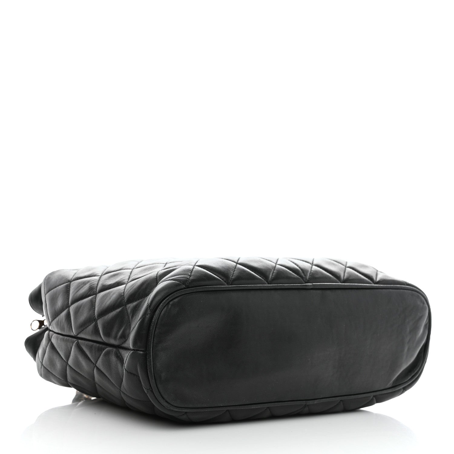 Chanel Lambskin Quilted Large Camera Case Black 3 of 11