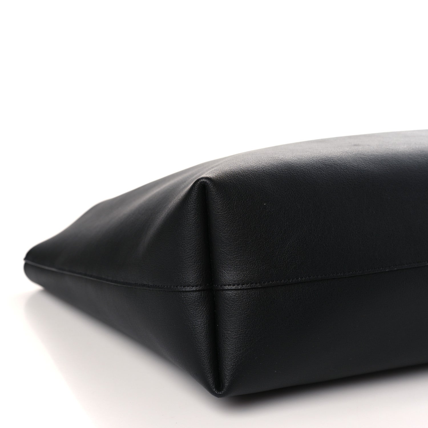 Saint Laurent Calfskin Large Shopping Tote Black 8 of 9
