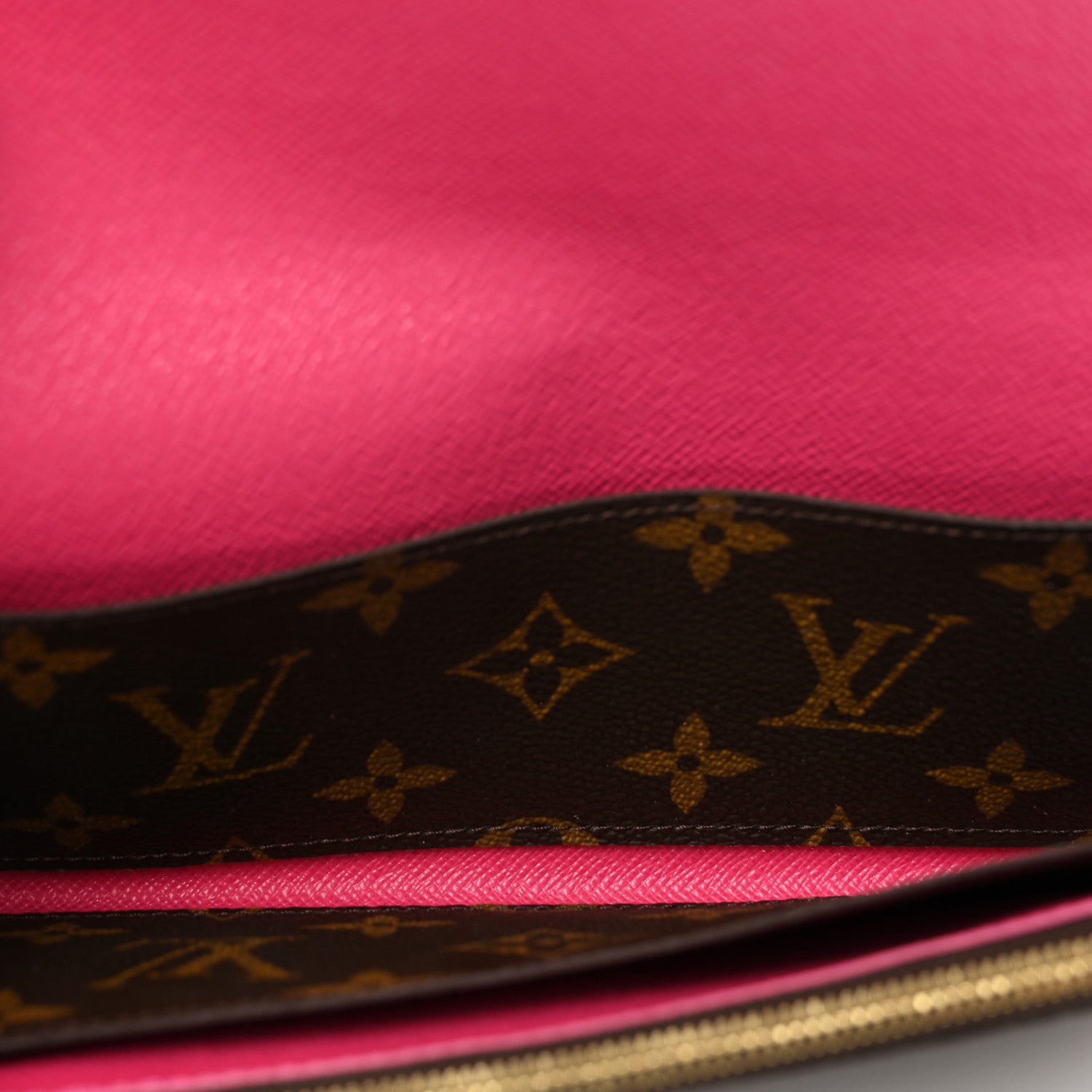Louis Vuitton Monogram Bloom Flower Emilie Wallet 5 of 6