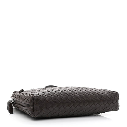 Bottega Veneta Nappa Intrecciato Nodini Crossbody Messenger Ebano 8 of 24