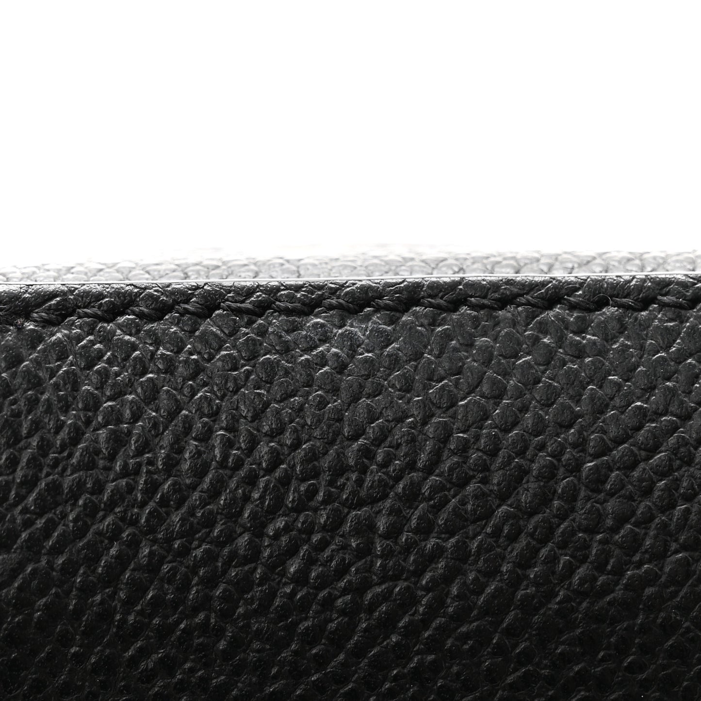 LOUIS VUITTON Empreinte Monogram Giant Felicie Pochette Black Beige