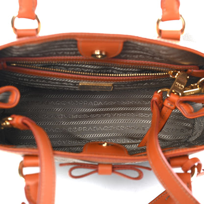 Prada Jacquard Logo Tote Corda Aragosta 4 of 9