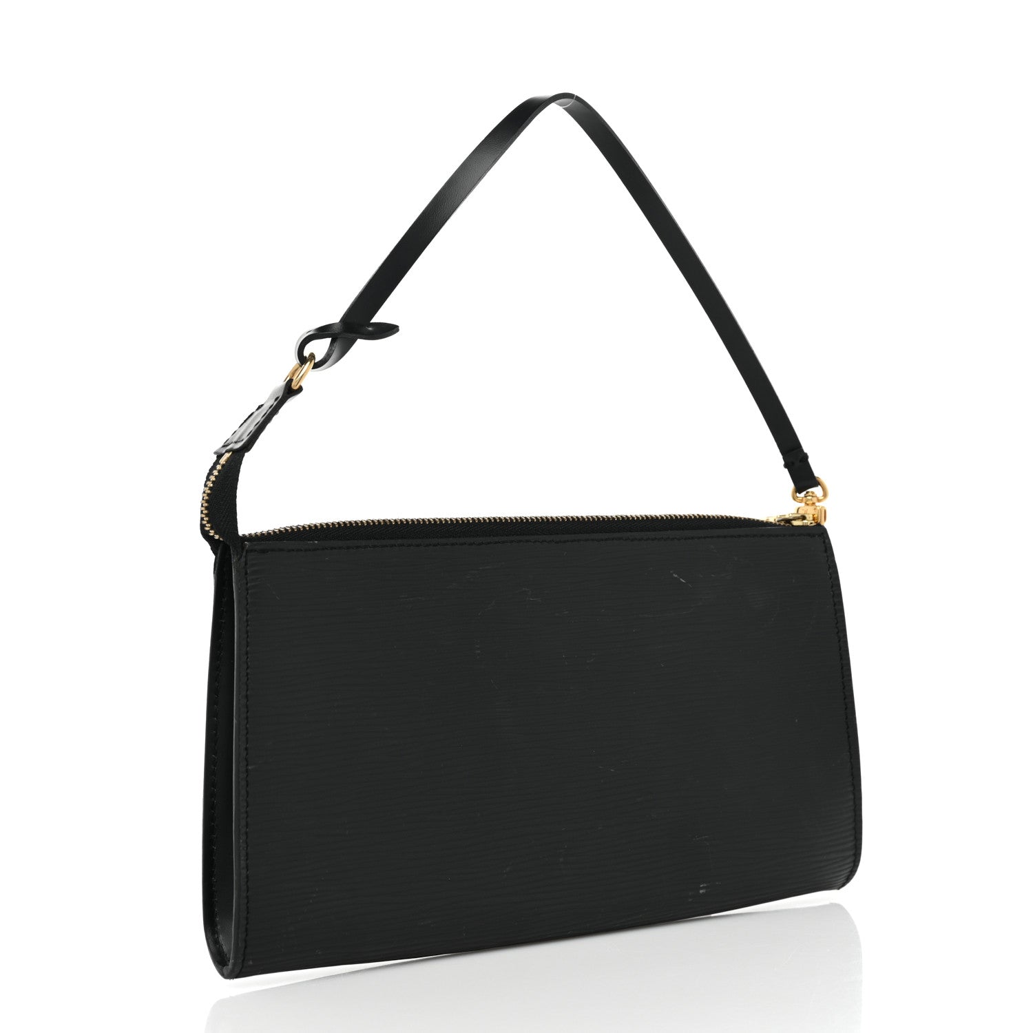 Louis Vuitton Epi Pochette Accessories 24 Black 3 of 9