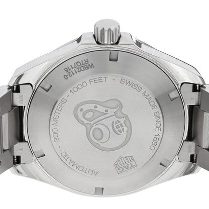 Tag Heuer Stainless Steel 41mm Aquaracer 300M Automatic Watch Blue WBD2112-0 4 of 5
