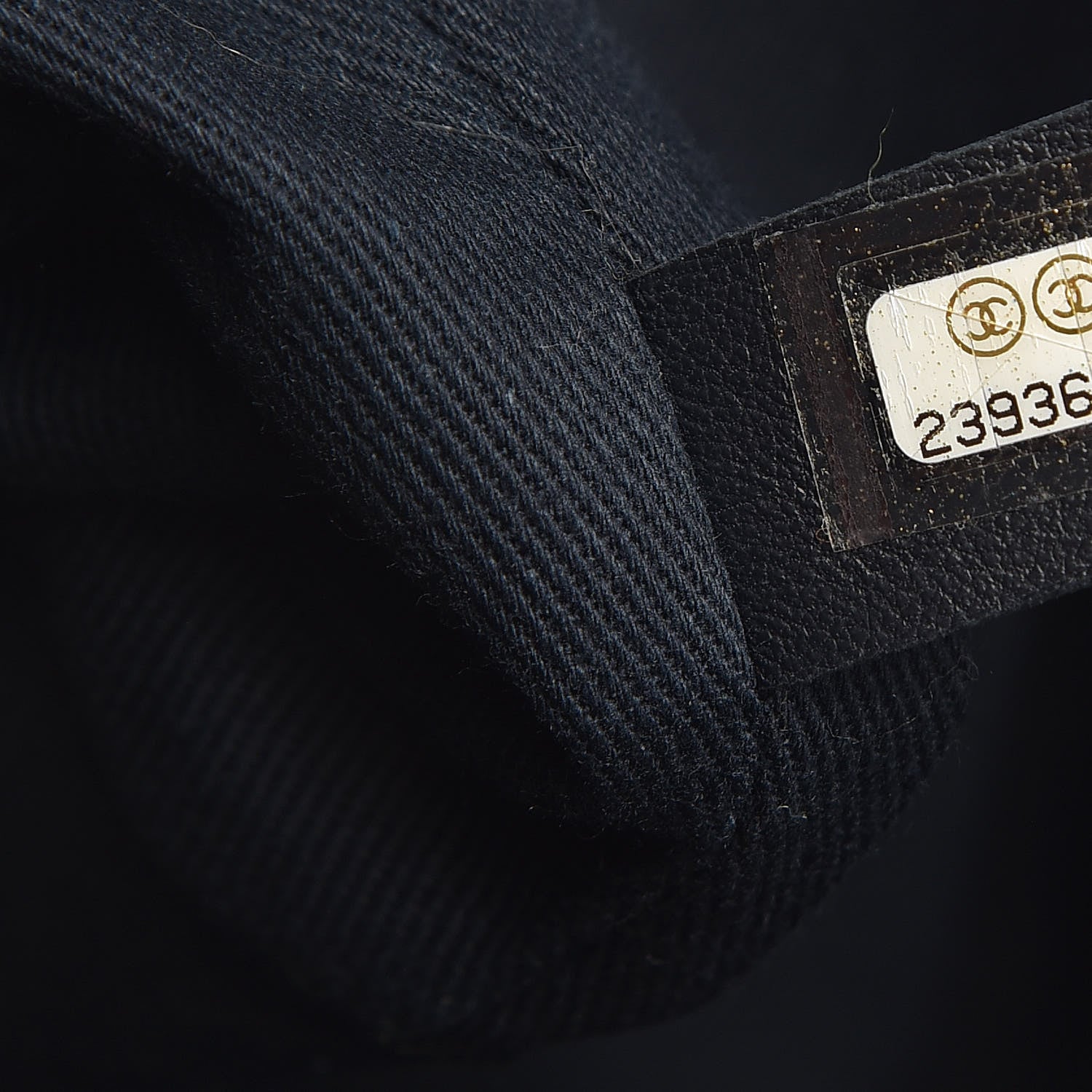 Chanel Canvas Large Deauville Backpack Denim Blue 7 of 14