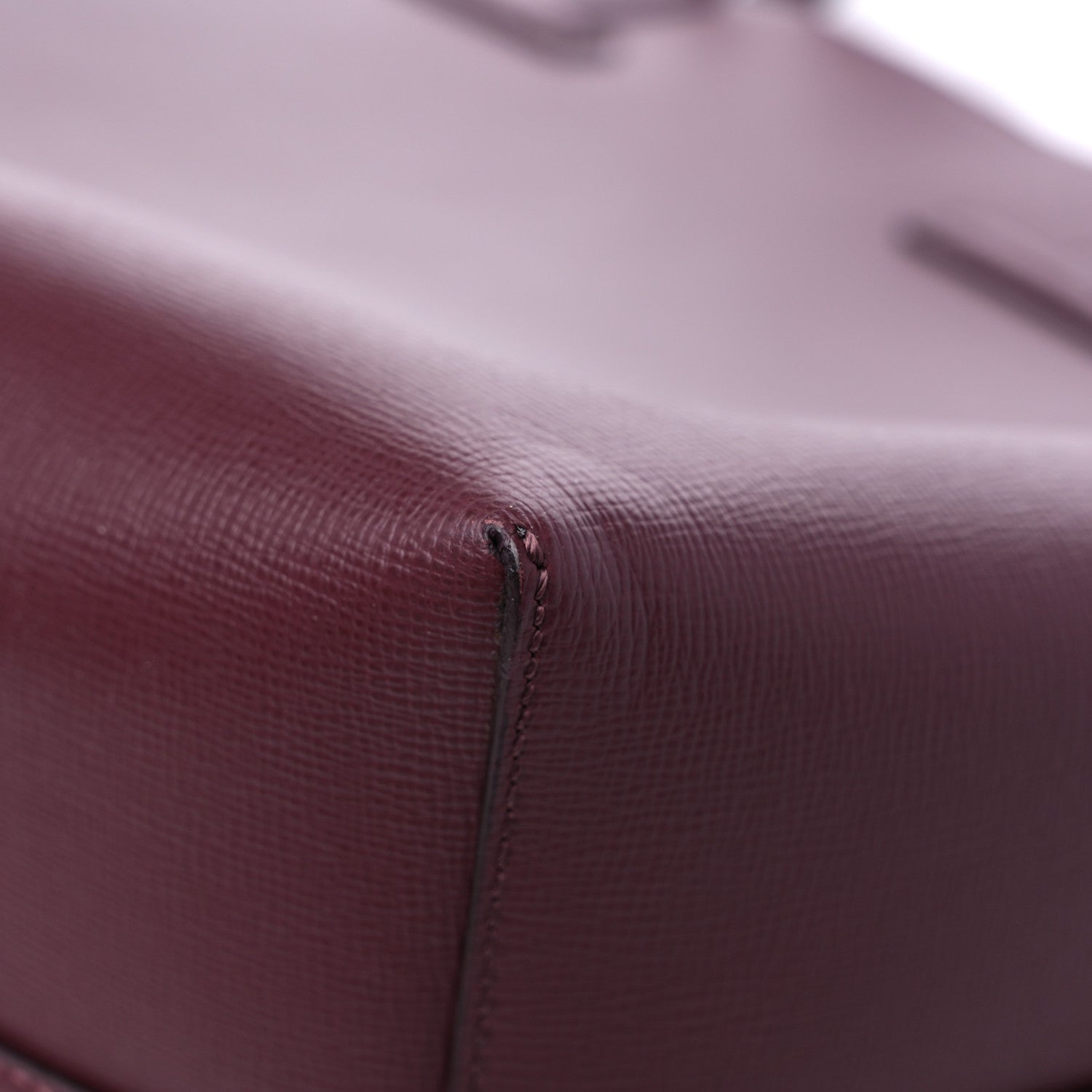 Tom Ford Saffiano Large T Tote Dark Red 10 of 10