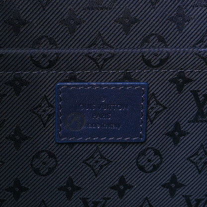 Louis Vuitton Calfskin Quilted Monogram Altair Clutch Marine 6 of 9