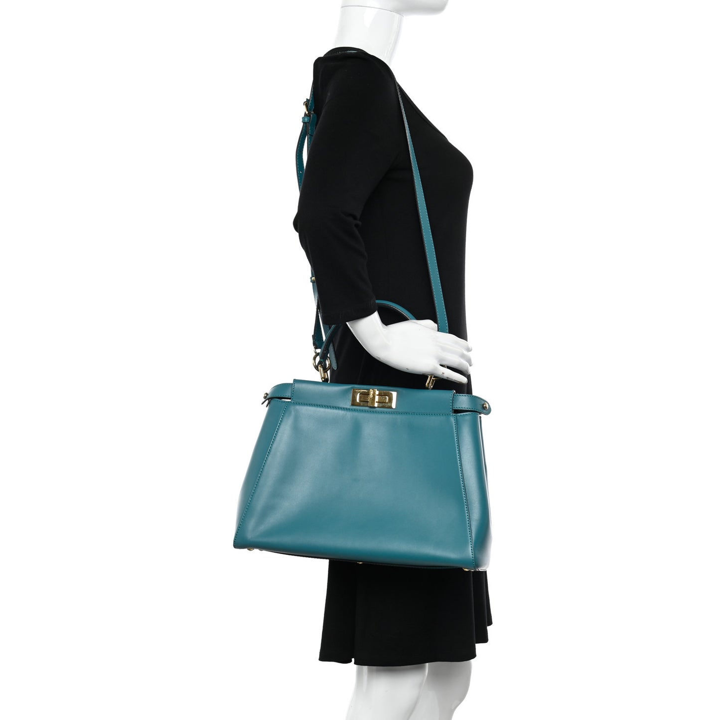 Vitello Morgan Fabric Jacquard Pequin Medium Peekaboo Iconic Satchel Lago Tobacco Black
