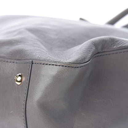 Fendi Vitello Acqua Large Twins Tote Grigio Scuro 11 of 16