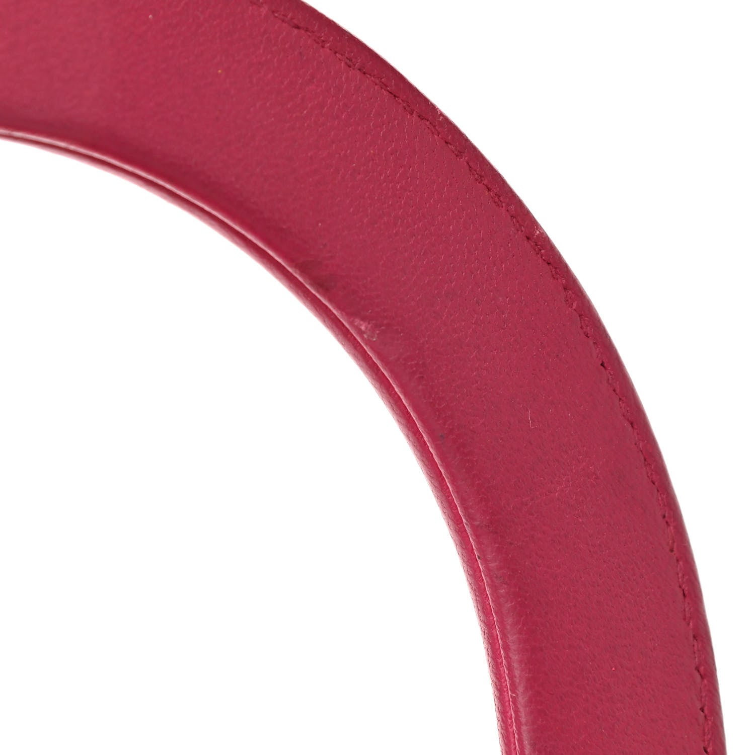 Christian Dior Lambskin Cannage Medium Bi-Color Lady Dior Orange Fuchsia 15 of 16