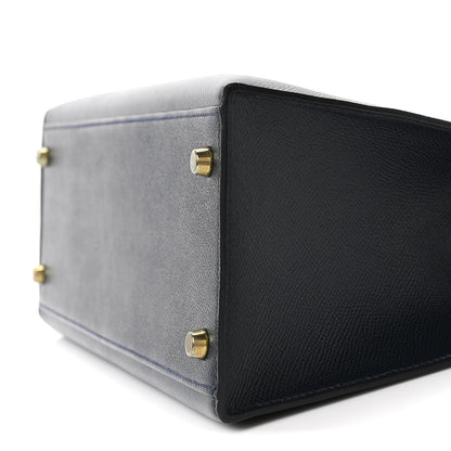 Hermes Courchevel Kelly Sellier 32 Bleu Marine 10 of 10
