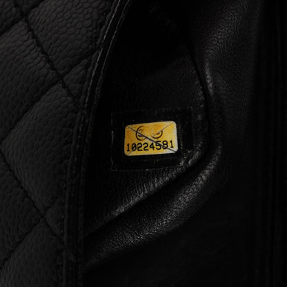 Chanel Caviar Quilted East West Flap Black 5 of 7