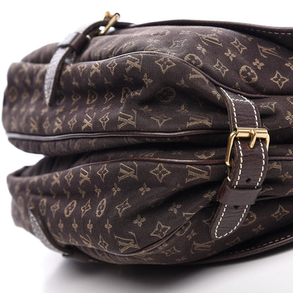 Louis Vuitton Monogram Mini Lin Saumur Ebene 9 of 10