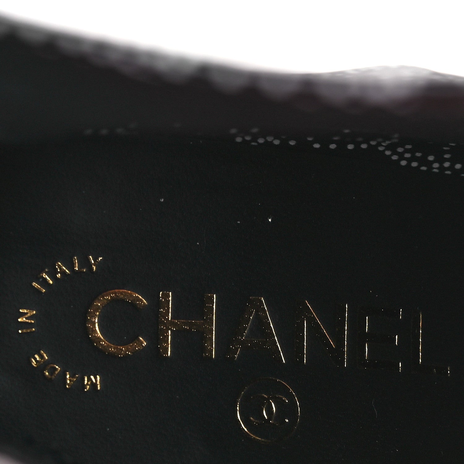 Chanel Calfskin Camellia Printed Ankle Boots 38.5 Black White 10 of 11