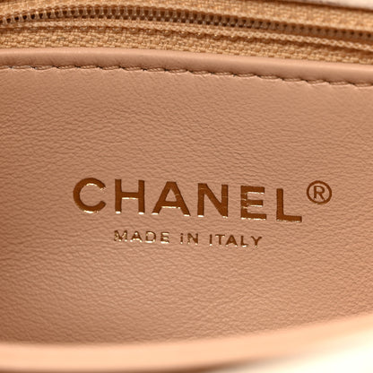 Chanel Caviar Quilted Mini Coco Handle Flap White 7 of 11