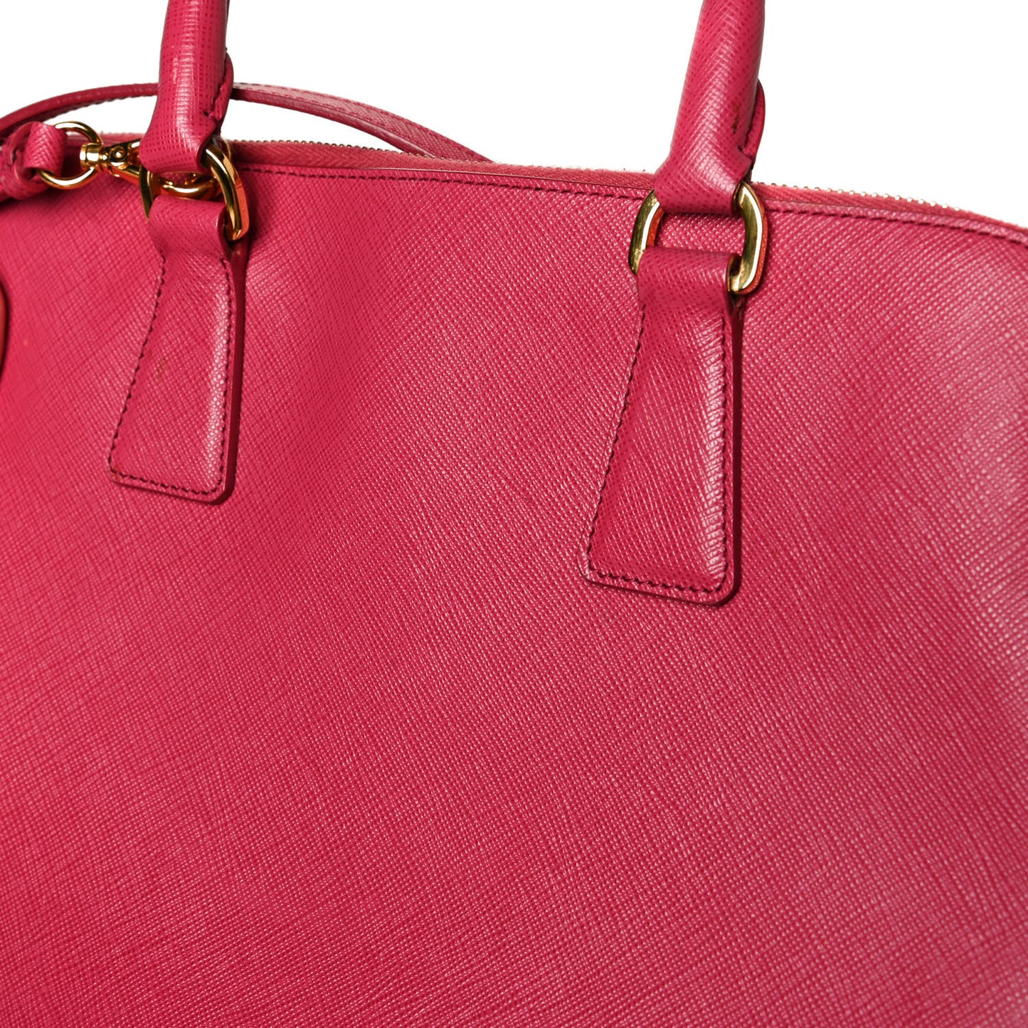Saffiano Lux Medium Promenade Tote Peonia