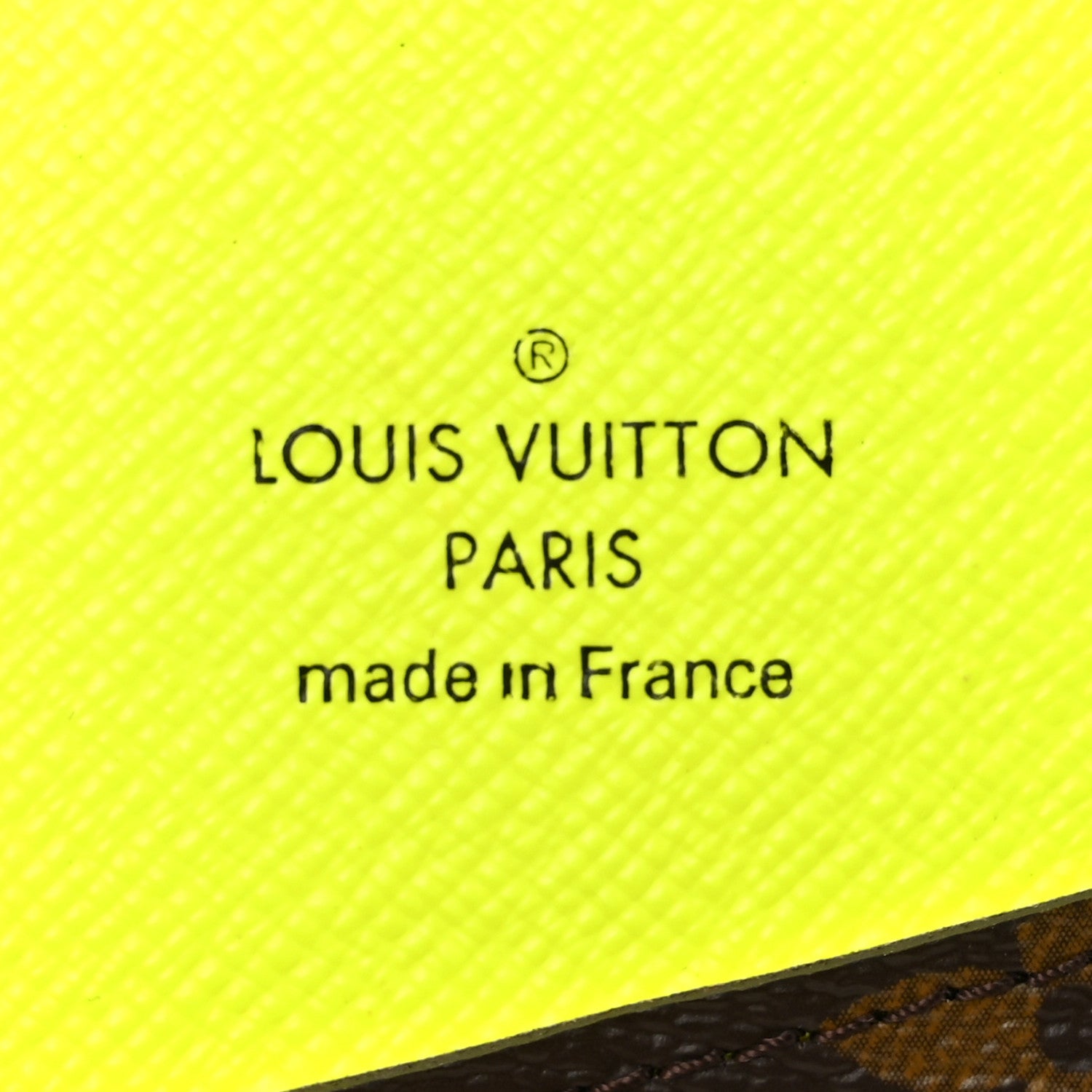 Louis Vuitton Monogram Pocket Organizer NM Yellow 6 of 7