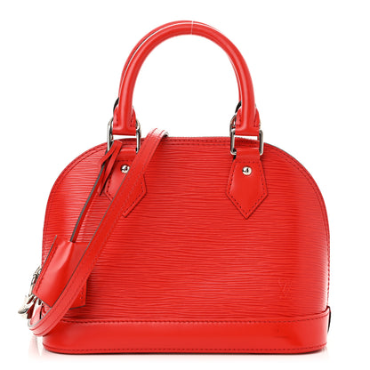 Louis Vuitton Epi Alma BB Coquelicot 1 of 8