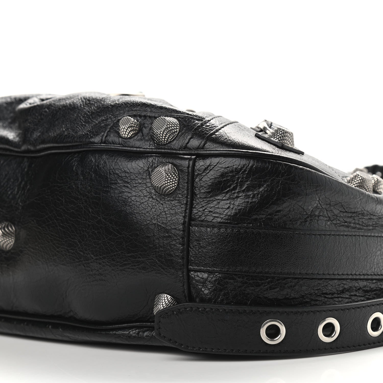 Balenciaga Agneau Arena Medium Le Cagole Shoulder Bag Black 9 of 9