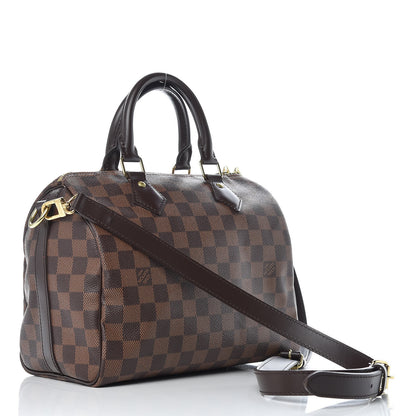 Louis Vuitton Damier Ebene Speedy Bandouliere 25 3 of 11