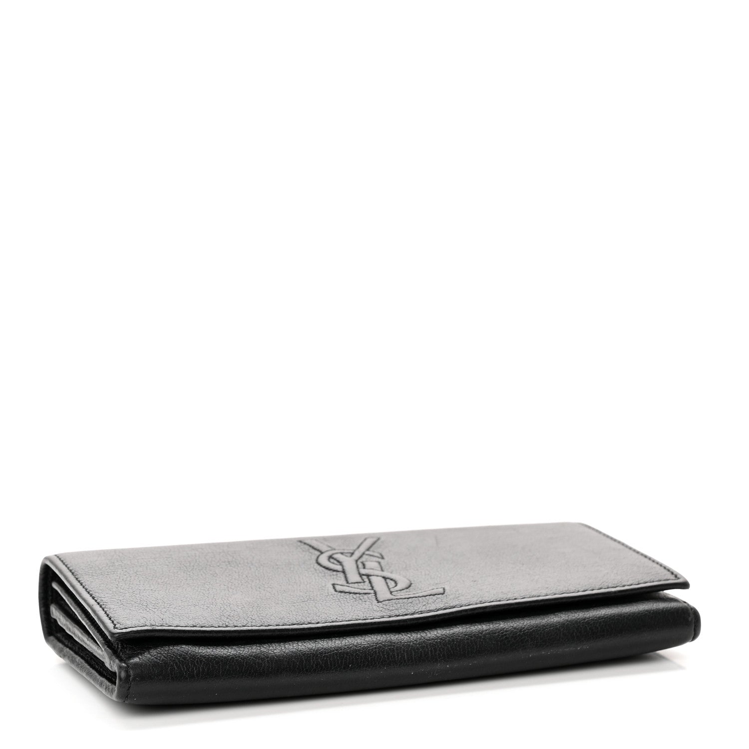Saint Laurent Chevre Belle De Jour Flap Wallet Black 4 of 13