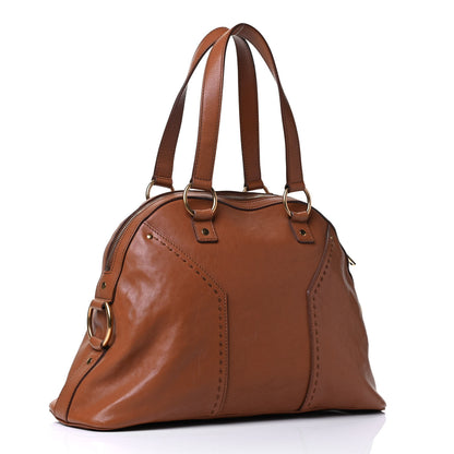 Saint Laurent Buffalo Large Muse Tan 2 of 4
