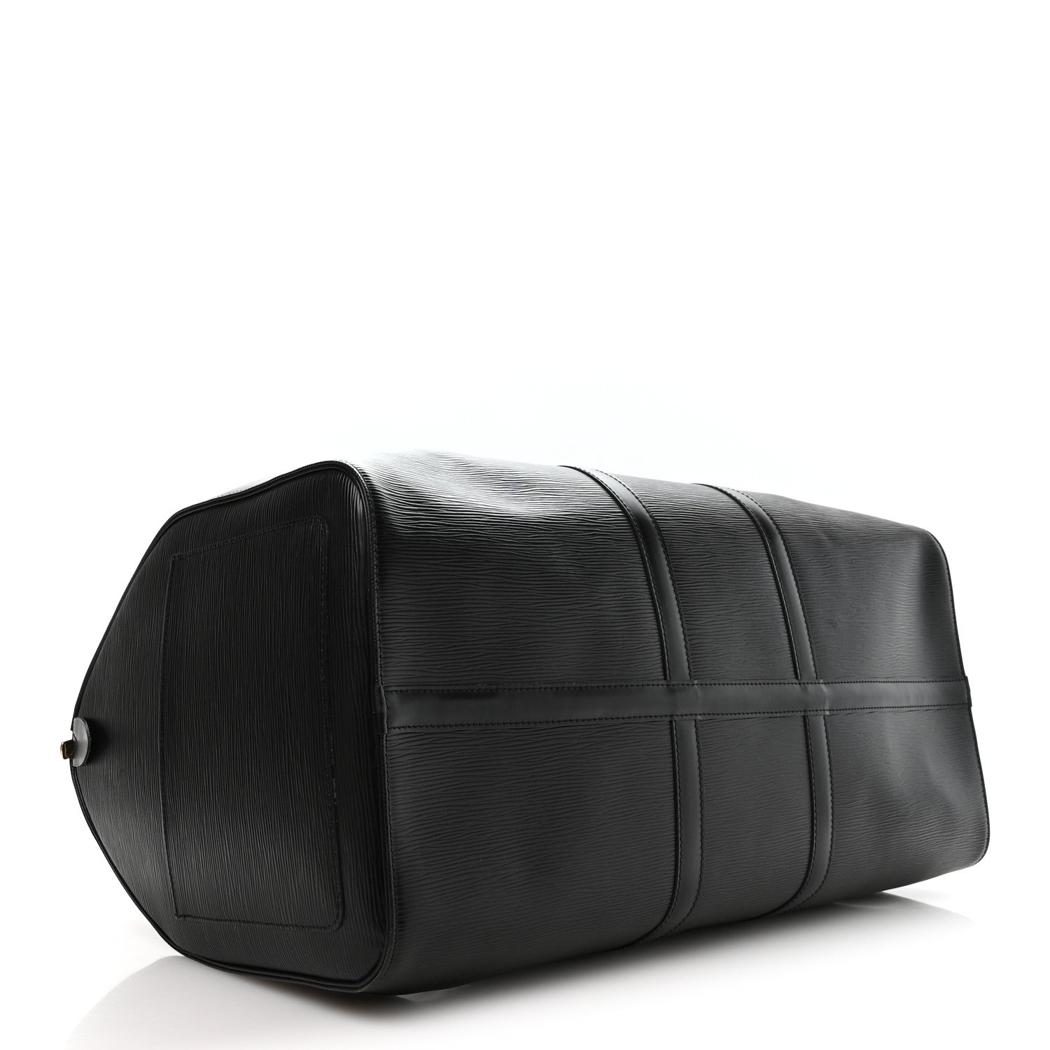 Louis Vuitton Epi Keepall 55 Black 3 of 9