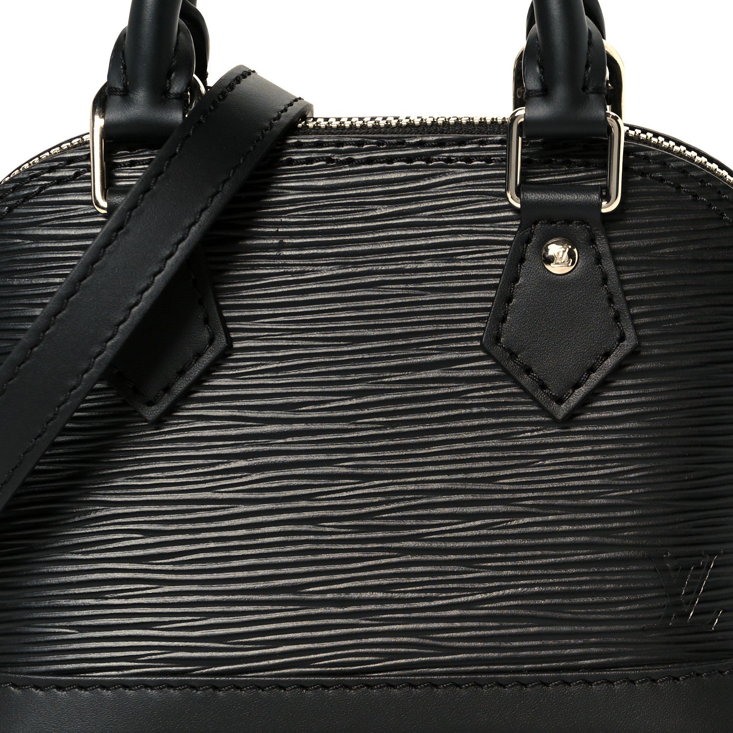 Louis Vuitton Epi Alma Nano Black 7 of 9