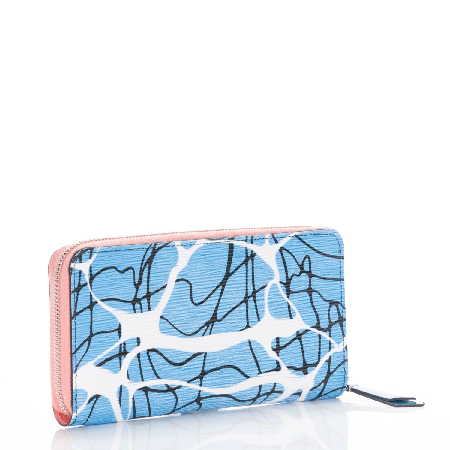 Louis Vuitton Epi Zippy Wallet Aqua 3 of 7
