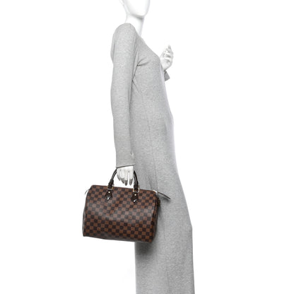 Louis Vuitton Damier Ebene Speedy 30 2 of 10