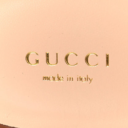Gucci Cosmos Softy Calfskin Interlocking G Cut Out Slide Sandals 38 Cuir 8 of 8