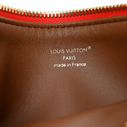 Louis Vuitton Calfskin Monogram Speedy P9 Bandouliere 50 Pochette Red 6 of 8