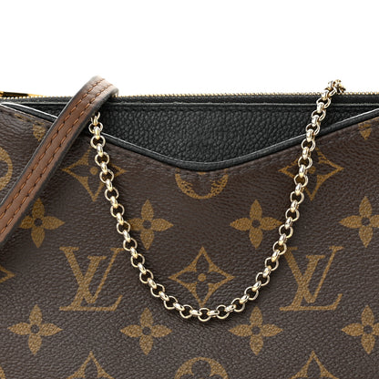Louis Vuitton Monogram Pallas Clutch Black 8 of 12
