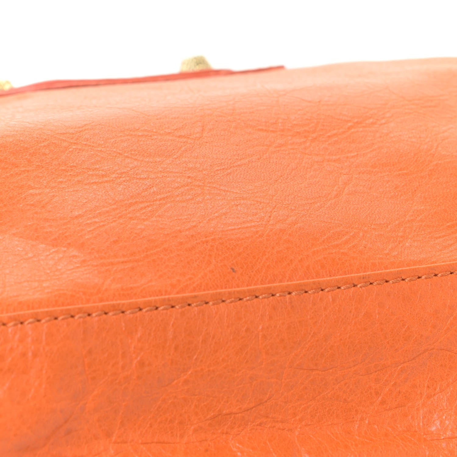 Balenciaga Agneau Giant 12 Gold Hardware City Tangerine 12 of 15