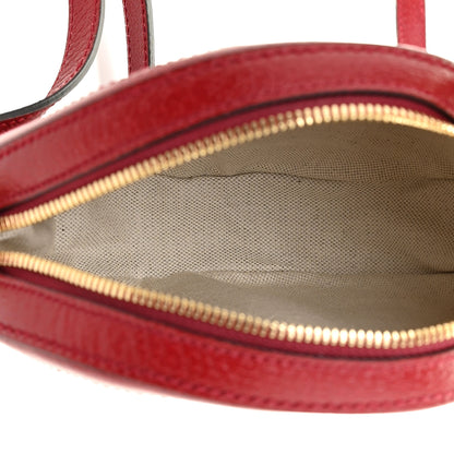 Gucci X DORAEMON Mini Vintage GG Supreme Monogram Mini Round Shoulder Bag Beige Cherry Red 5 of 12