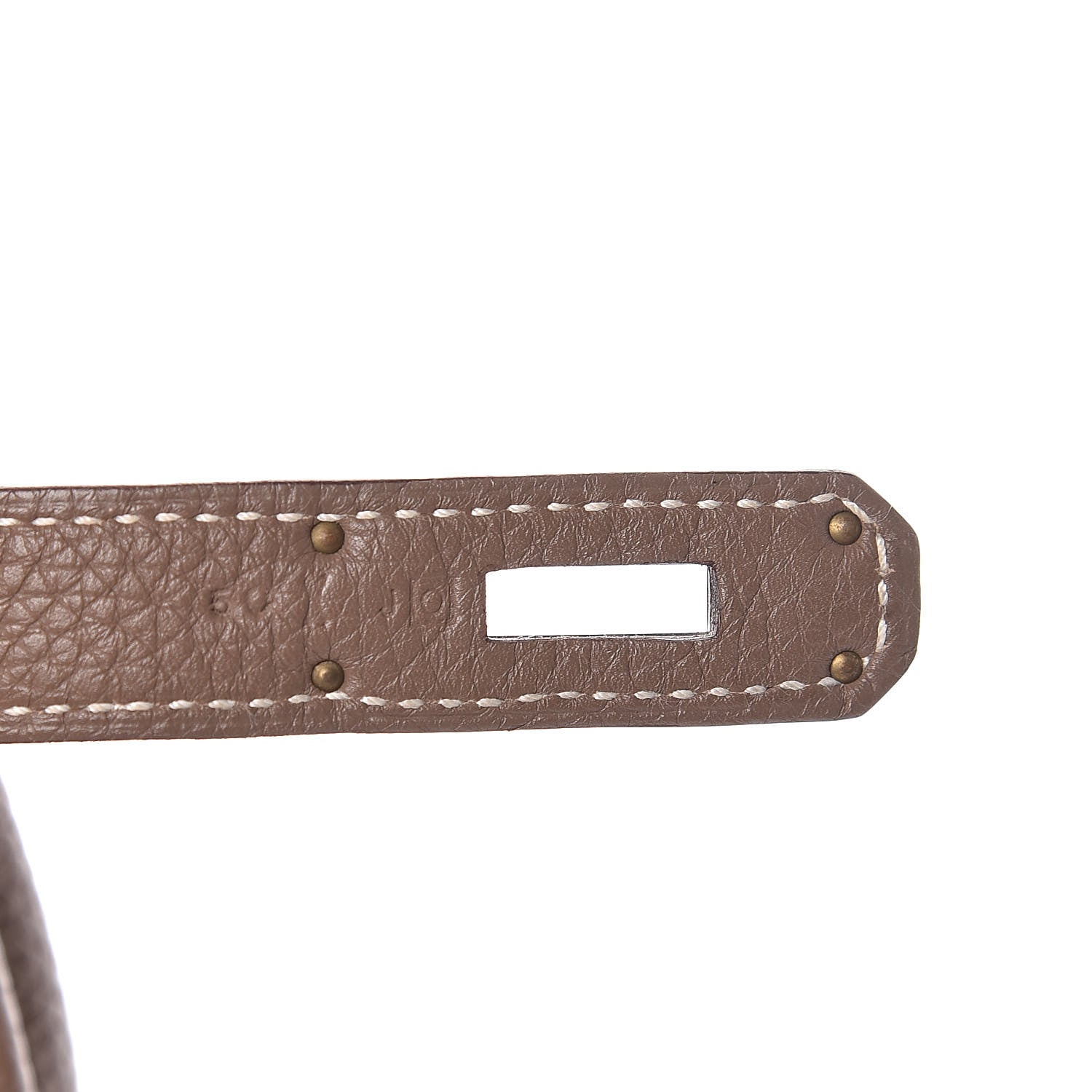 Hermes Taurillon Clemence Birkin 35 Etoupe 7 of 12